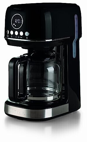 اسپرسو ساز فیلتری مشکی آریته ایتالیا مدل Ariete 1396/02 | مناسب برای ۱۵ فنجان | طراحی دیجیتال با تایمر